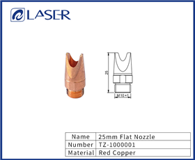 Flat Nozzle-25mm